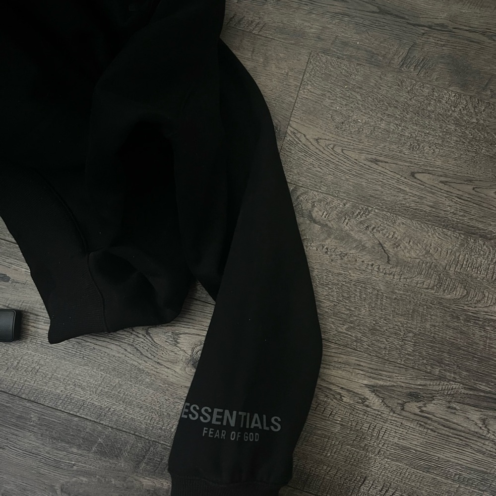 Essentials Jet Black Pullover - image 2